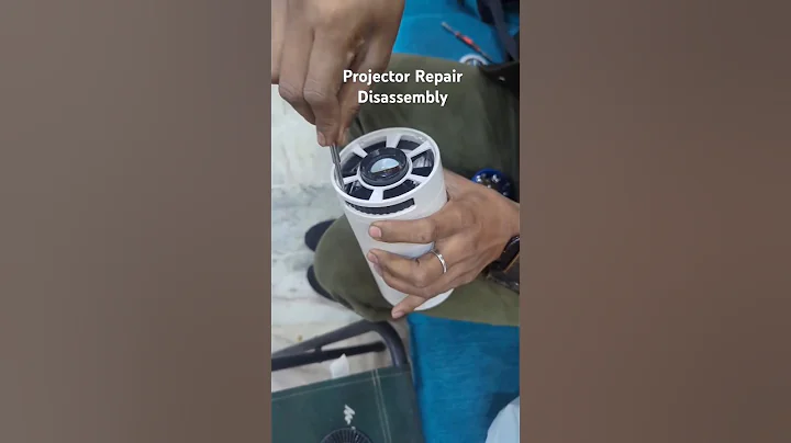 HY300 Round Projector Repair Disassembly How to Open Mini