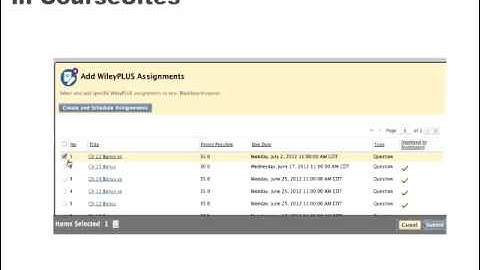 CourseSites and WileyPLUS Webinar