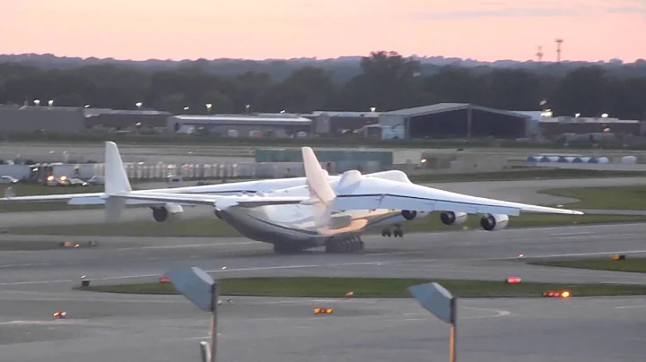RARE! Antonov 225 Mriya Takeoff at Minneapolis