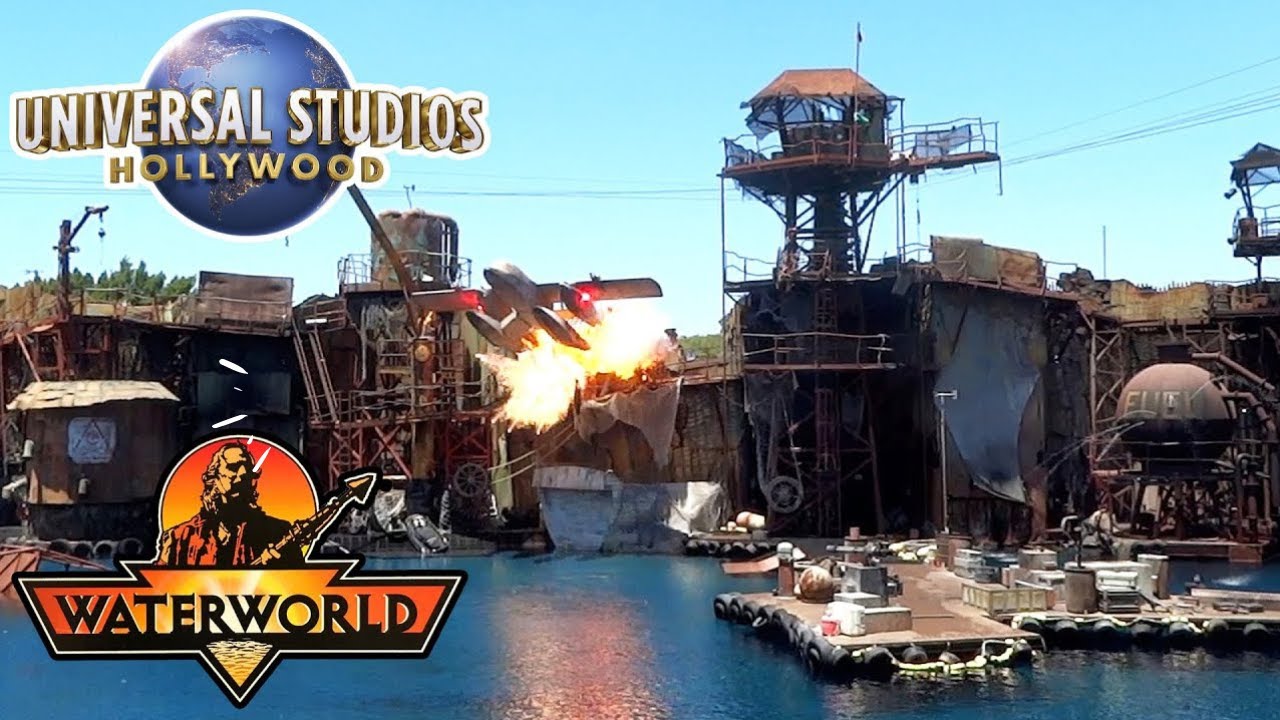 Water World Stunt Show [2023] FULL SHOW FRONT ROW Universal Studios
