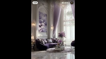 Romantic Moments in the Purple Charm French-Style Luxury Residence