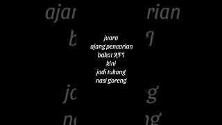 Download Lagu Juara 1 ajang pencarian bakat AFI kini jualan nasi goreng #shorts MP3