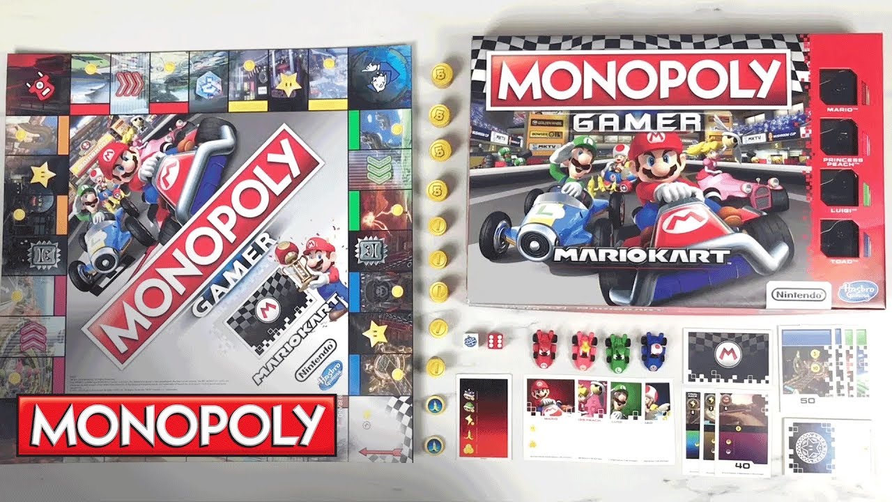 Monopoly mario kart gamer - Hasbro