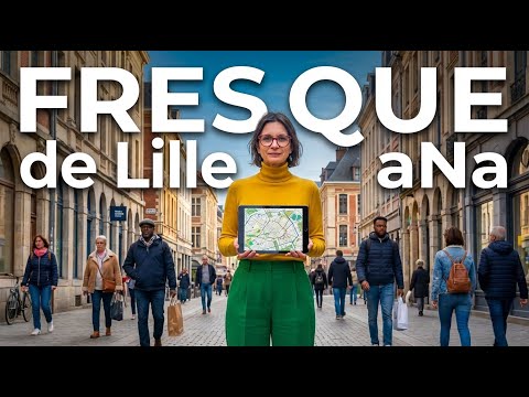 LILLE séminaire entreprise : création d’une œuvre collective inspirée du plan de la ville par aNa