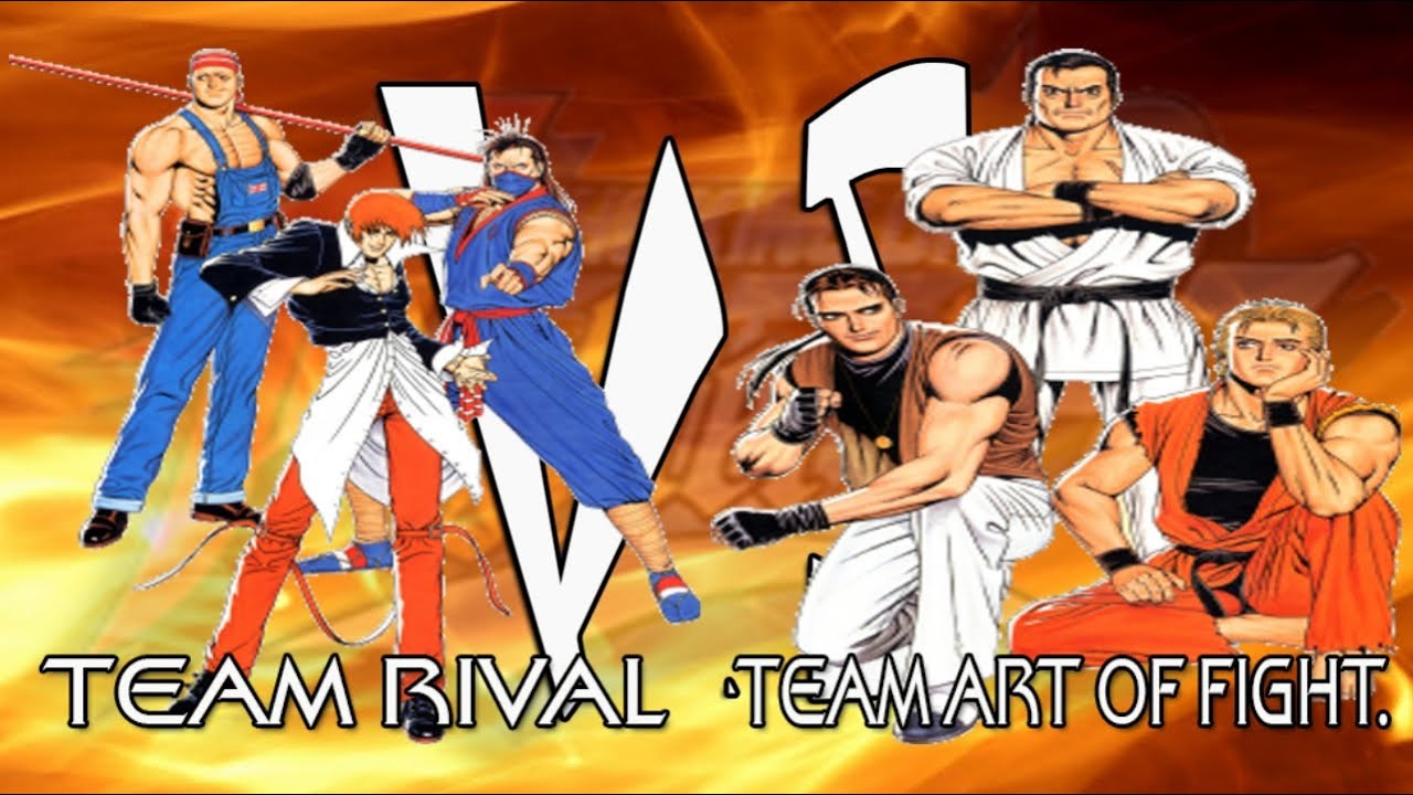 KOF 95 - Team Rival Vs Team Art Of Fighting | Neo ADMX - YouTube