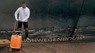 VLOG 292 Thijs Glimmerveen mee als opperman \u0026 SCHADE aan de Dodge Ram! 🚗💥