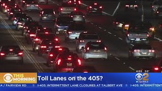 Metro Considering Toll Lanes For Sepulveda Pass On 405 Freeway