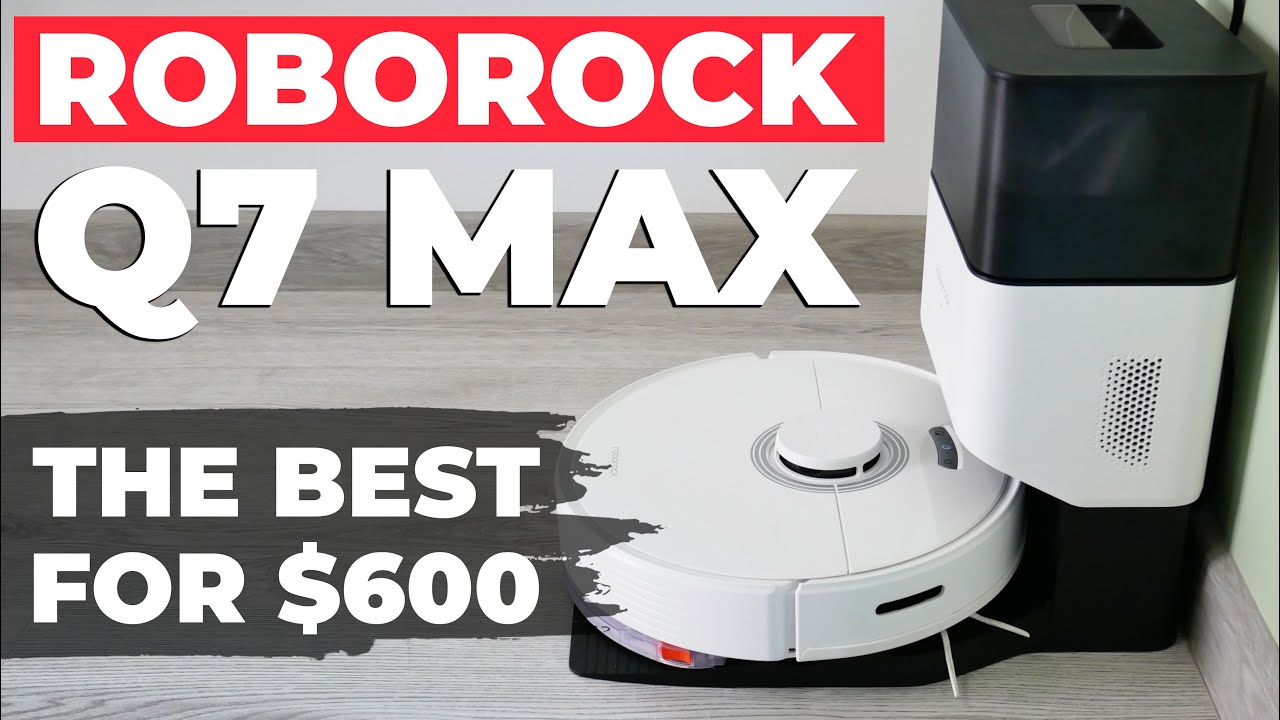 Roborock Q7 Max+ REVIEW & TEST✓ CHEAP robot vacuum with self