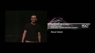 PDC 2005 - WPF UI Design Using Expression "Sparkle" Interactive Designer - Manuel Clement - 2005/09