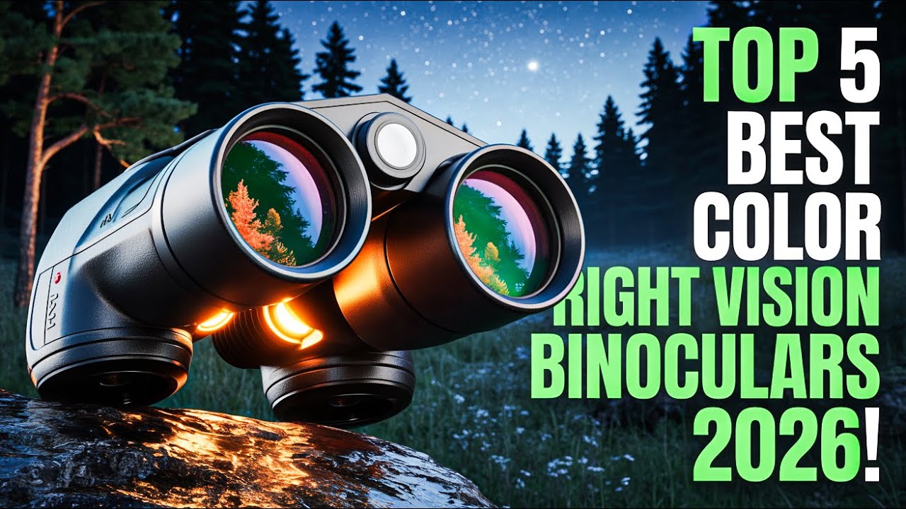 Пять лучших цветных биноклей ночного видения 2026 года!