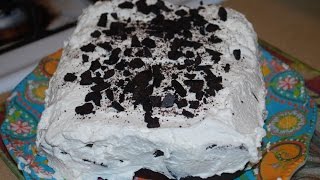 In this episode, my mom and i make some light delicious chocolate
wafer cake. ingredients 1 package of cookies pint heavy whipping c...