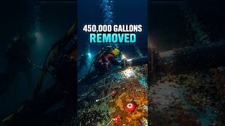 How Divers Removed 450,000 Gallons From a Wartime Wreck