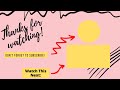 End of video