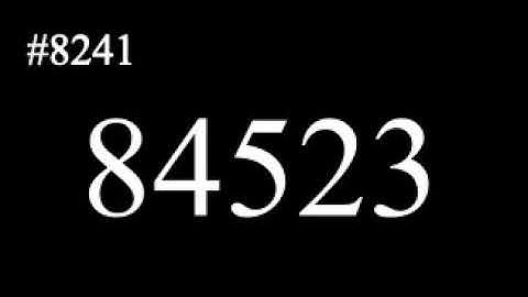 Count up 8201st to 8300th prime numbers! 1st channel.