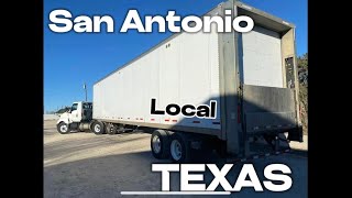 One day route as a Local Truck Driver San Antonio Texas #18wheeler #truckdriver #cdl #gopro