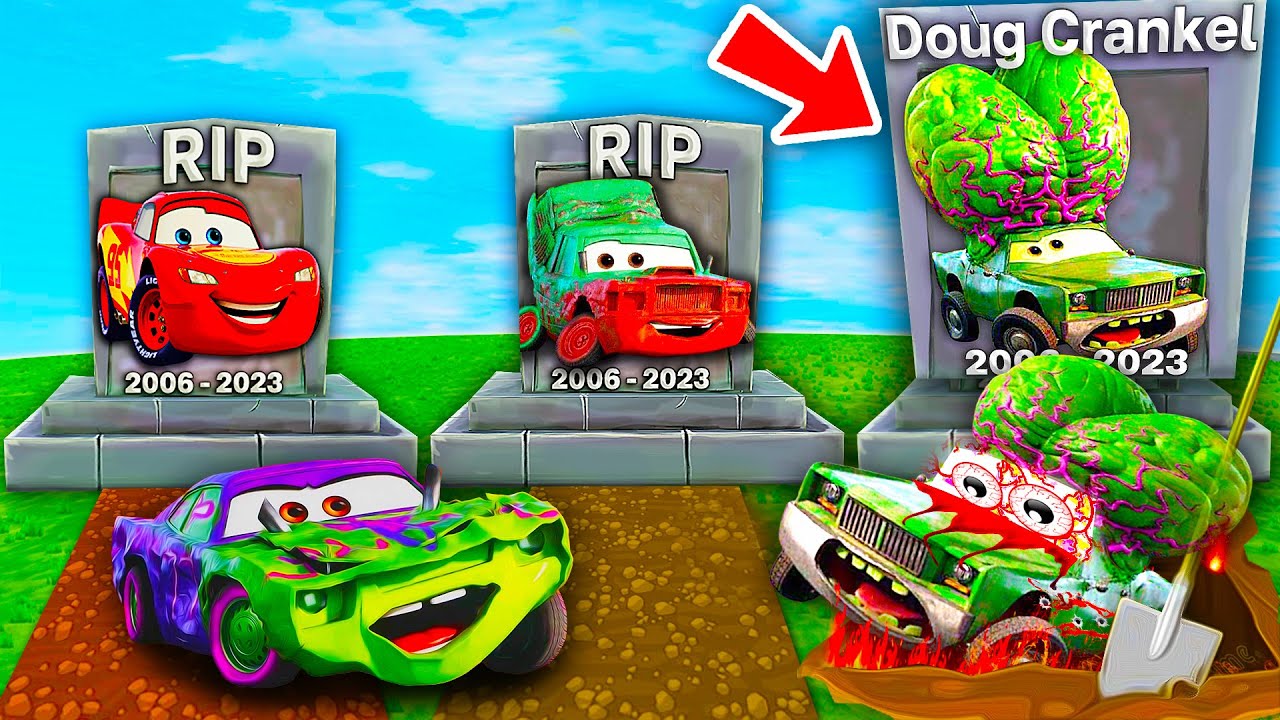 Lightning McQueen GRAVE vs Doug Crankel GRAVE vs RIP Liability vs