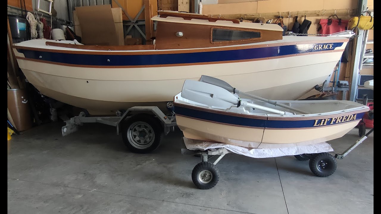 ⁣Why I built my Welsford SCRAPS dinghy to split across the middle..........