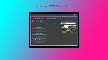 xbIzzys BO2 Camo Tool Download (RGH)