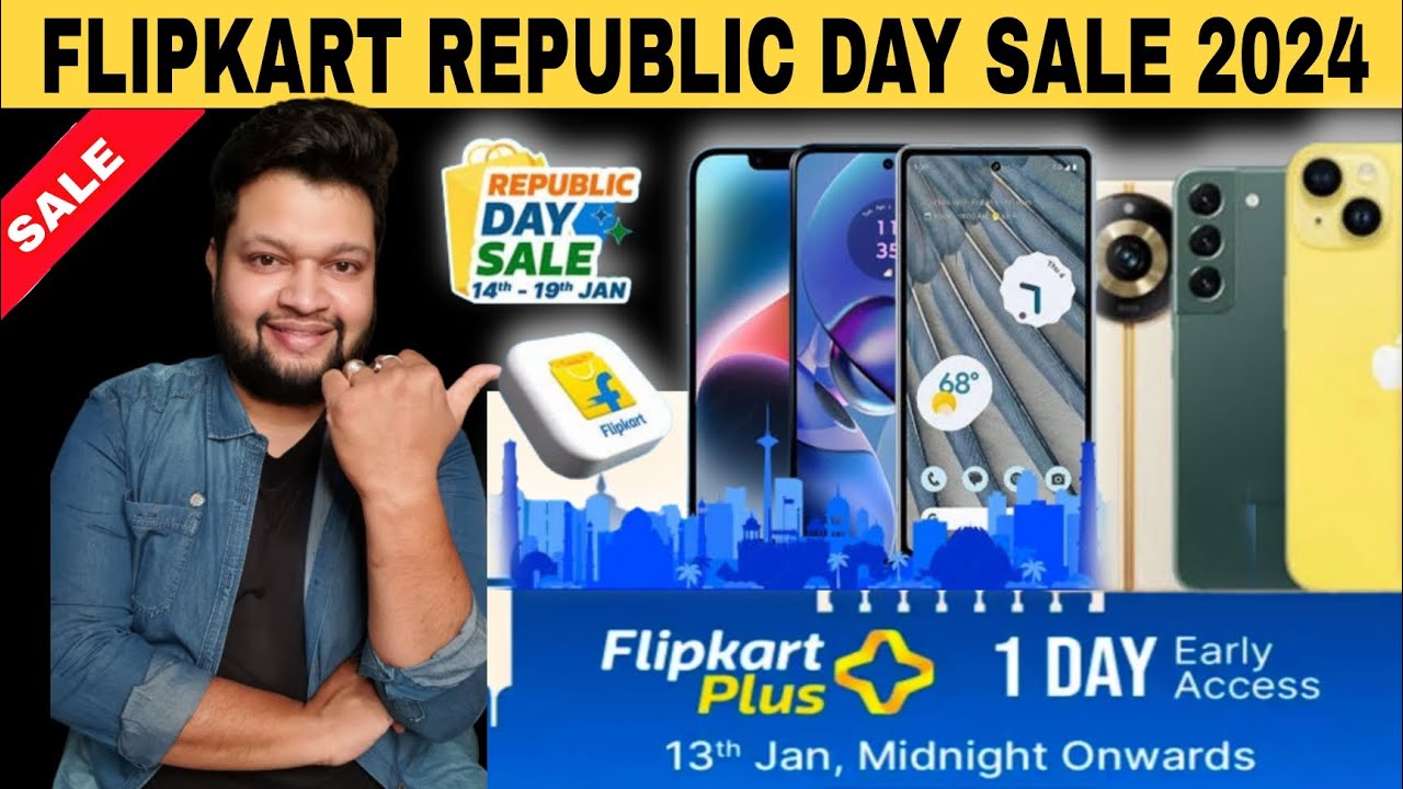 Flipkart Republic Day Sale 2024🔥 Best Deals On Phone iphone 15 2024🔥