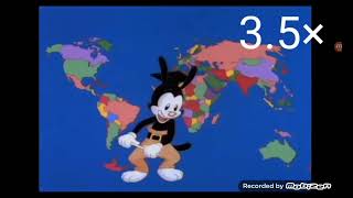 Yakko's World Speed Run 1× - 100.0×