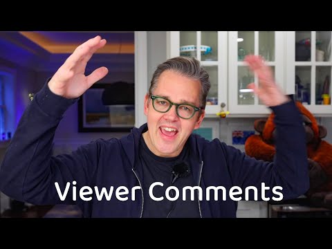 Viewer comments and channel update 2026