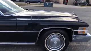 1974 CADILLAC COUPE DEVILLE 70K ORIG MILES WWW.HOLLYWOODMOTORSUSA.COM