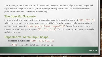 Resolving the tensorflow:Model was constructed with shape Error in Keras Models