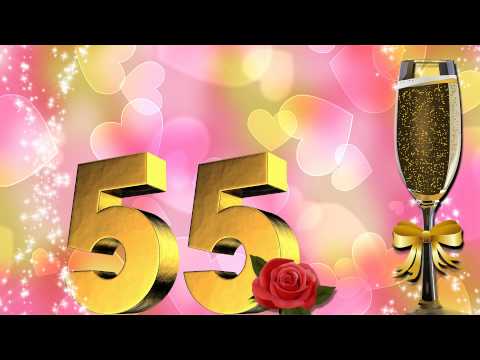 ФУТАЖ С ЮБИЛЕЕМ 55 лет