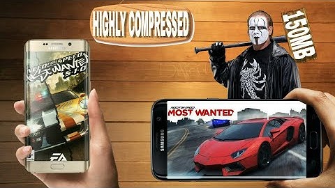 NEED FOR SPEED MOST WANTED PSP VERSION HIGHLY COMPRESSED 150MB WITH GAMEPLAY PROOF