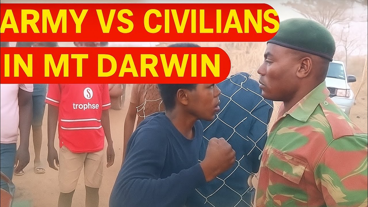 WATCH as Army clash with civilians in Mount Darwin