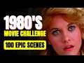 چالش فیلم های دهه ۱۹۸۰ آیا می توانید تمام ۱۰۰ صحنه حماسی را فقط در ۳ ثانیه نام ببرید 