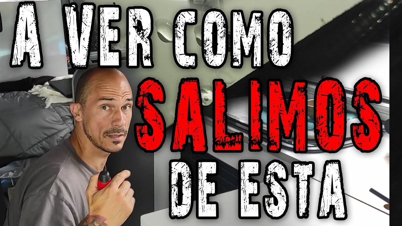 A ver como salimos de esta, problemas en la furgo! -