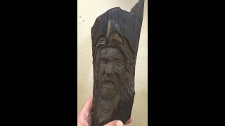 Robert Plant Inspired Wood Spirit #shorts