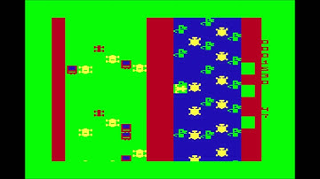 Frog Trek for the TRS-80 CoCo