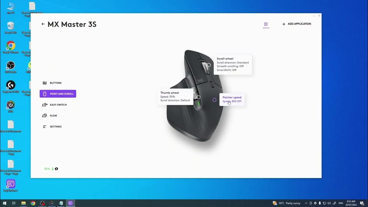 how-to-change-mouse-speed-on-logitech-mx-master-3s-youtube
