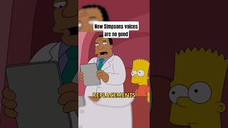 The new Simpsons voices aren&#39;t good #thesimpsons #90s #podcast
