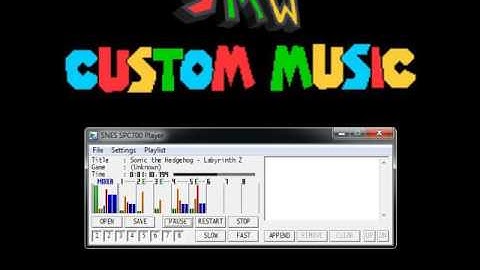 Smw Custom Music - Labyrinth Zone - Sonic The Hedgehog