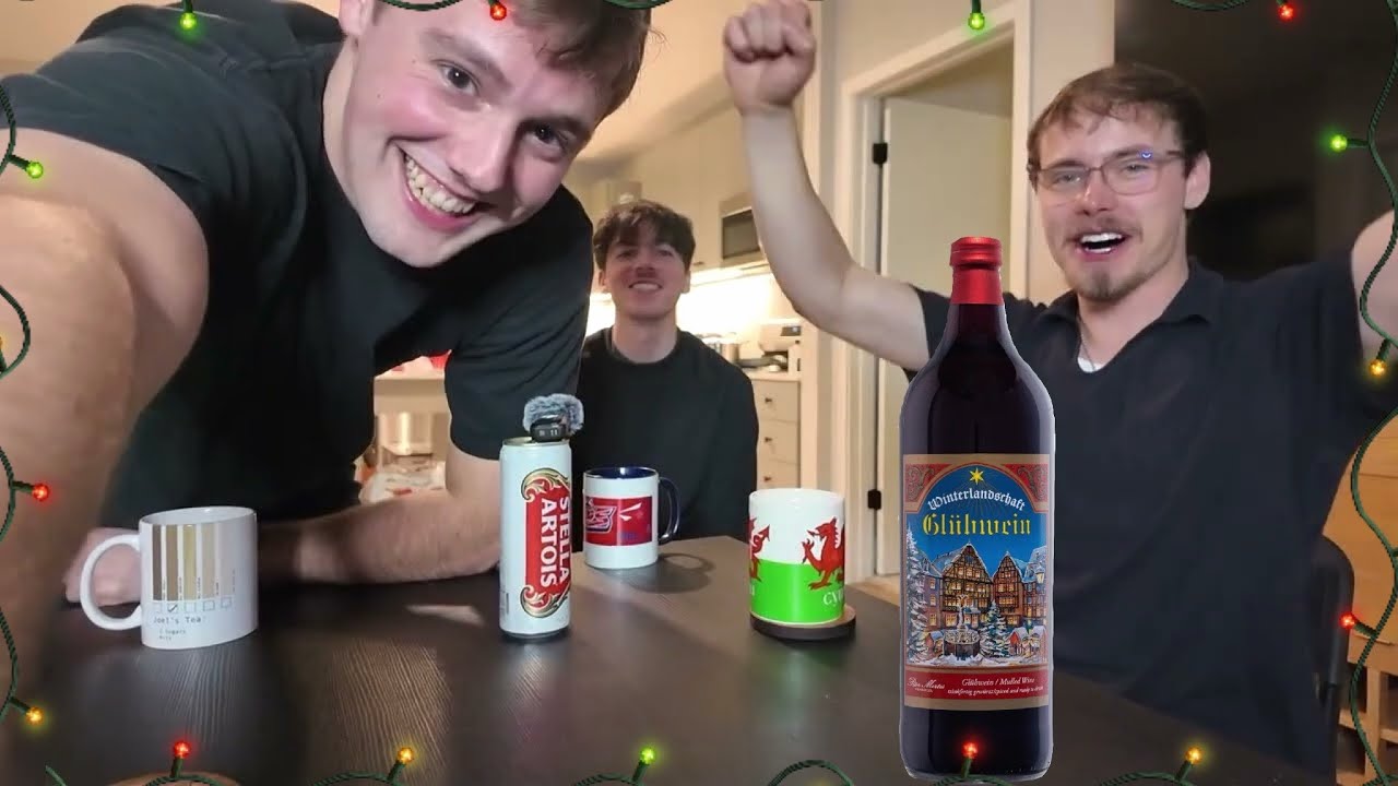 Americans Try Glühwein!