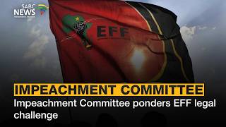 Impeachment Committee ponders EFF legal challenge