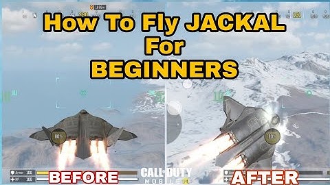 How to Fly Jackal in COD Mobile For Beginners