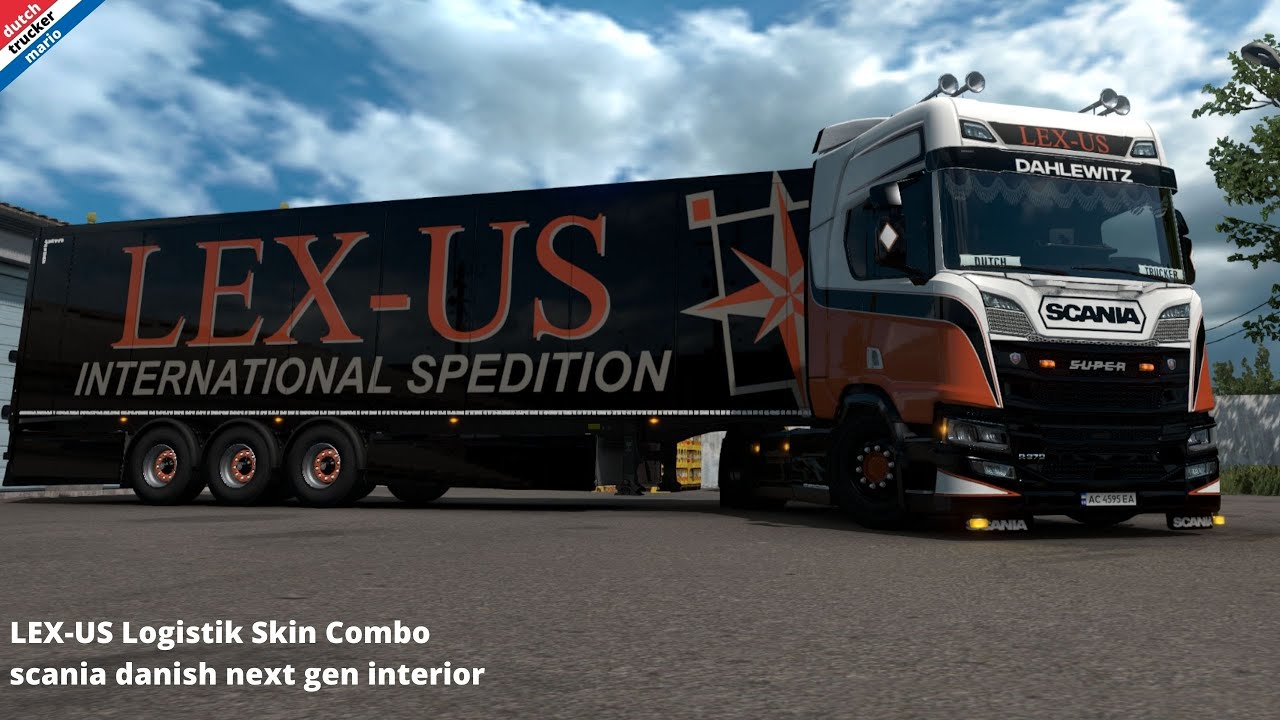 Les plus beaux camions ETS2 - Poppy et volant Vabis noir posés !