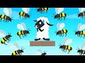 Crainer vs KILLER BEES! (Ultimate Chicken Horse)