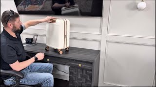 Kono Lightweight 28 Inch Expandable Luggage with Quiet Spinner Wheels TSA Lock, Scratch and Drop Res