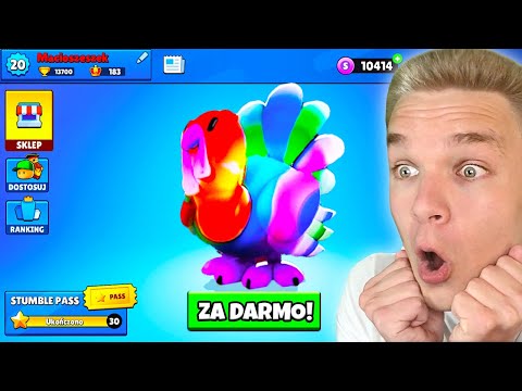 ODBLOKOWAŁEM *SPECJALNY* SKIN ☢️ z *NOWYM EFEKTEM* 🌀🛸 w Stumble Guys! 😱