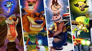 Crash Bandicoot N. Sane Trilogy - All Bosses [PC] | 1080p 60fps