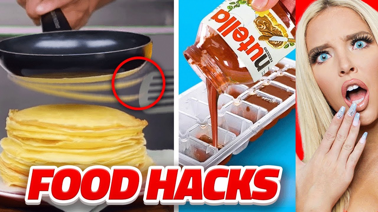 DIY FOOD HACKS you didnt know about - YouTube