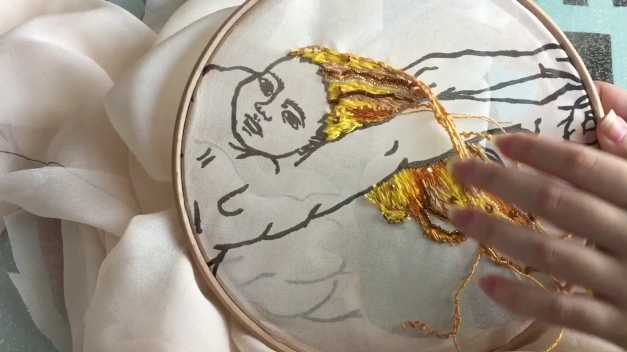 Internal Twins: Embroidering The Hair Process - YouTube