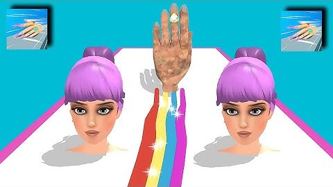 Hand evolution runner - all levels mobile game ios, Android trailer update gameplay walktrthough #2