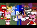 Sonic losing mind  sad ending  fnf minecraft animation  animated