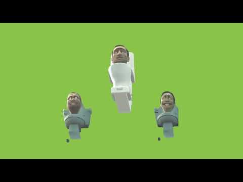 Skibidi Toilet Green Screen